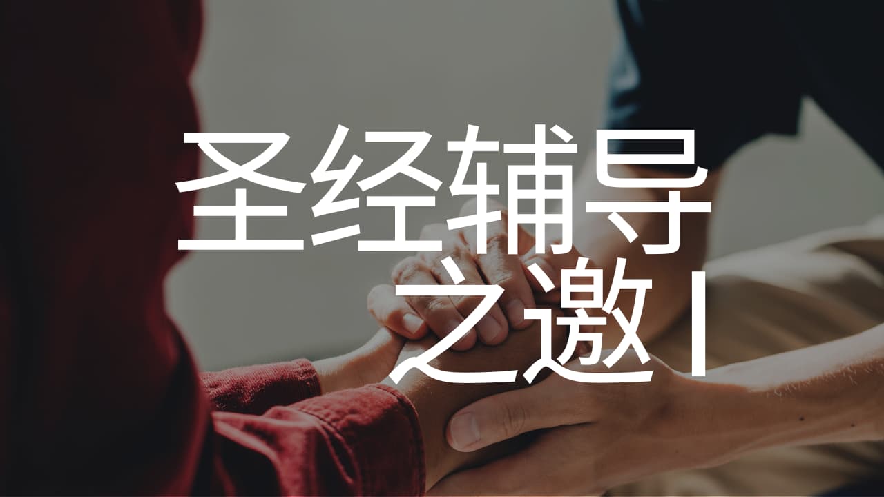 《圣经辅导之邀一》